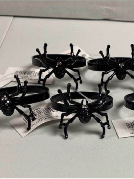 Primitives by Kathy | Accents | Primitives By Kathy Black Spider Napkin ...